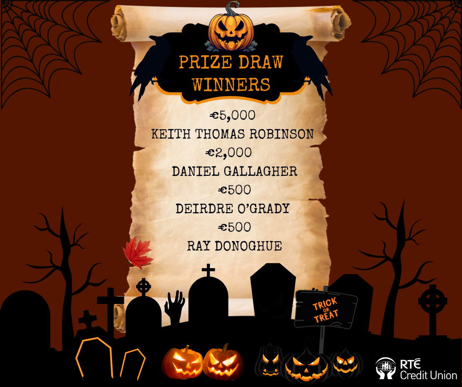 October 2025 Prize Draw Winners