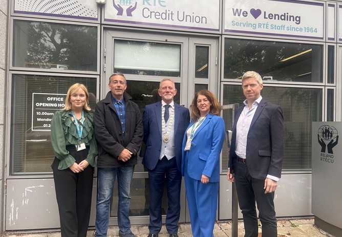 ILCU President visits RTÉ Credit Union