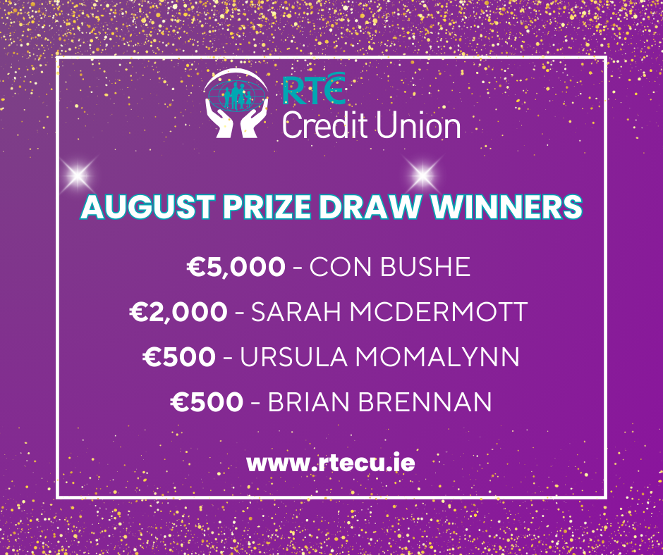 August 2024 Prize Draw Winners