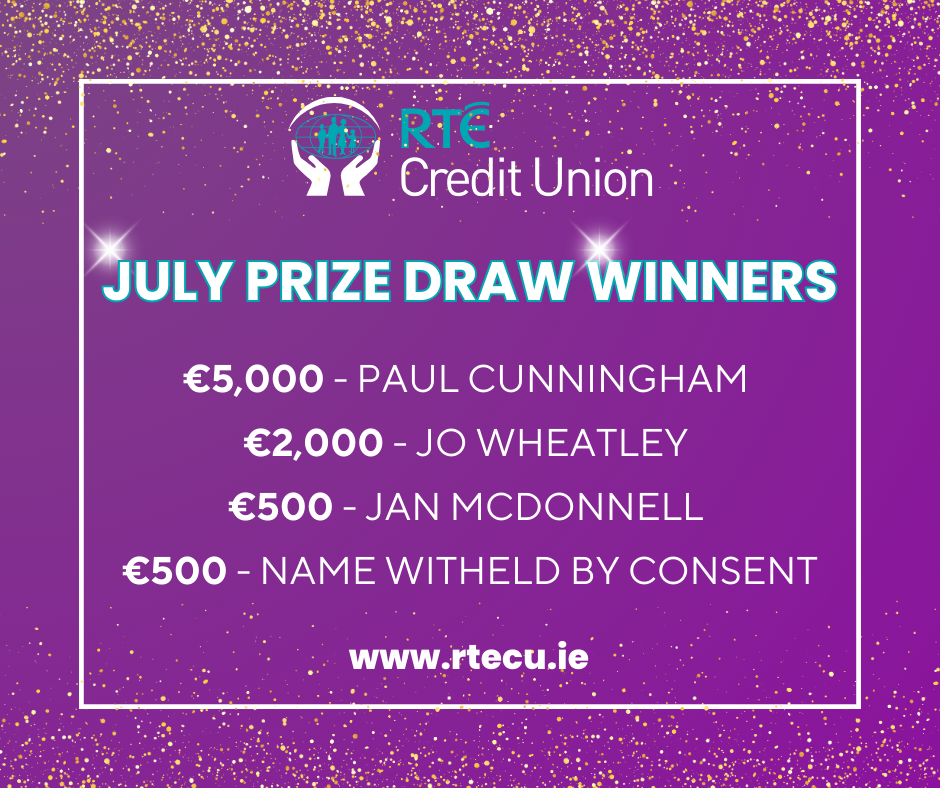 July 2024 Prize Draw Winners