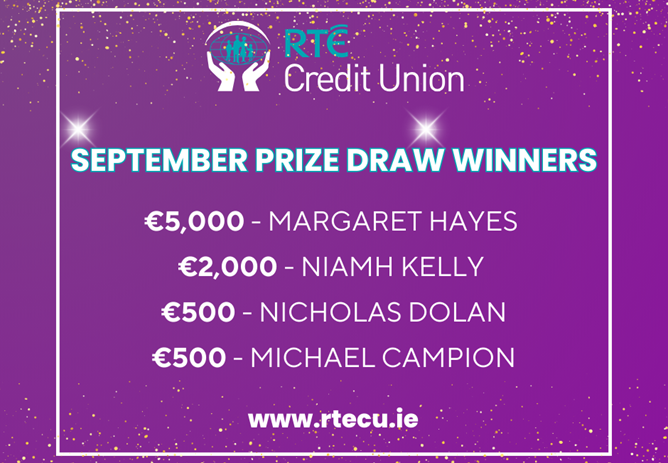 September 2024 Prize Draw Winners