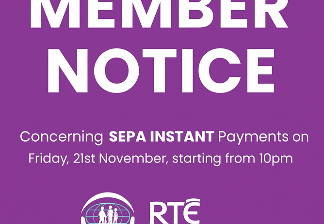 Member Notice - SEPA Instant