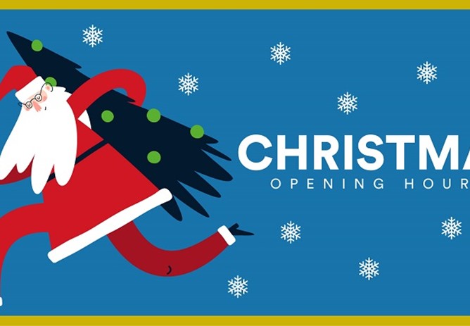 Christmas Opening Hours 2024