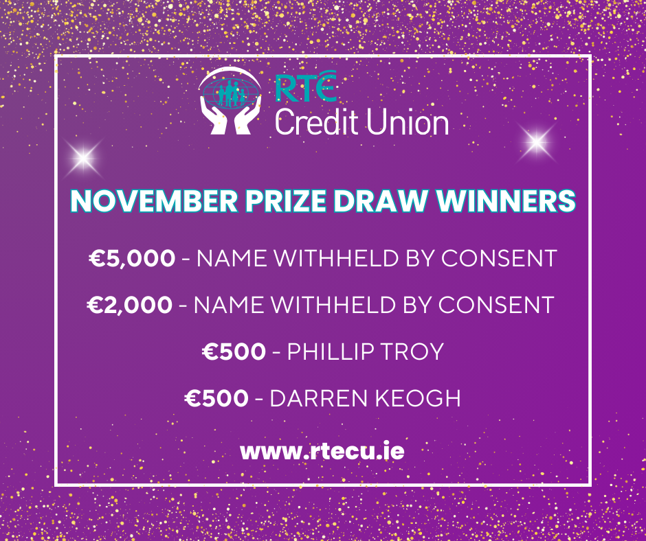 November 2024 Prize Draw Winners