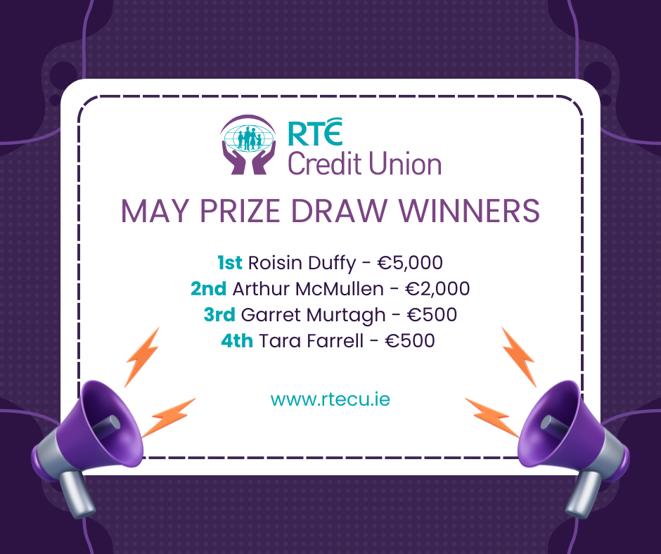 May 2024 Prize Draw Winners