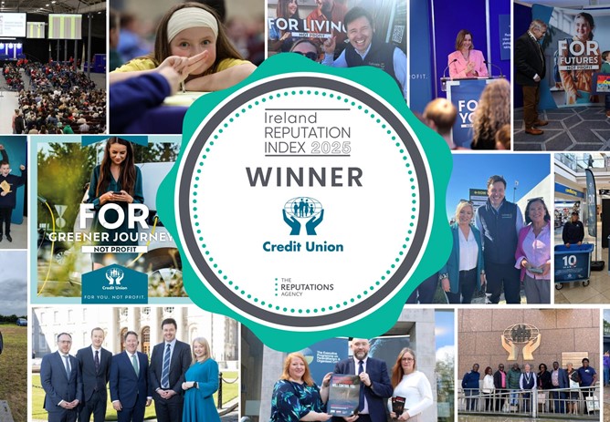 Three in a Row: Credit Unions Top Ireland Reputation Index 2025